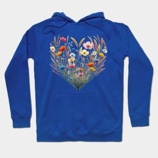 Fleurs de Saint Valentin Hoodie